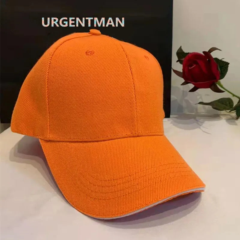 Unisex Cap Casual Acrylic Plain Baseball Cap Adjustable Hats For Women Men Hip Hop Cap Streetwear Dad Hat