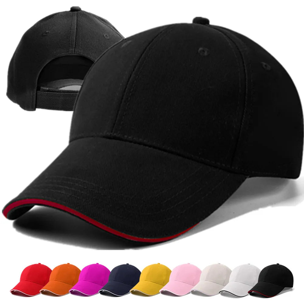 Unisex Cap Casual Acrylic Plain Baseball Cap Adjustable Hats For Women Men Hip Hop Cap Streetwear Dad Hat