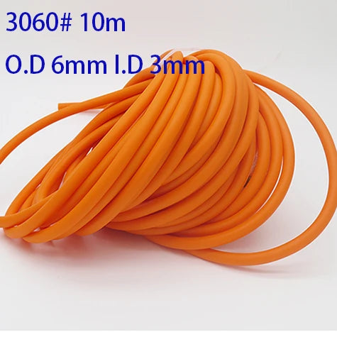 Resistance Band 10M A Piece Size 3060 3070 4070 Natural Rubber Band Latex Tube Pull Rope  Tourniquet Rope  exercise bands