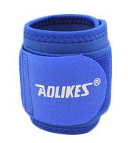 AOLIKES 2Pcs/Lot Wrist band Men For Gym Powerlifting Wrist Support Wraps Straps Protector Wristwraps Sports Fitness Wristband