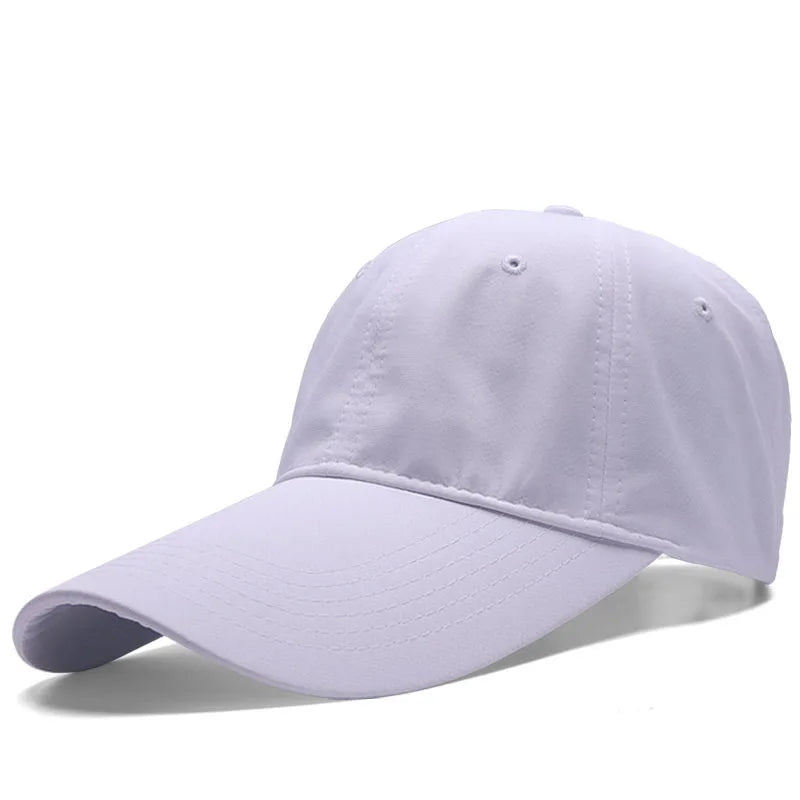 Dad Summer Fishing 11cm Long Peak Dry Quick Sun Cap Outdoors Cotton Large Snapback Hats Big Head Man Oversize Baseball Caps