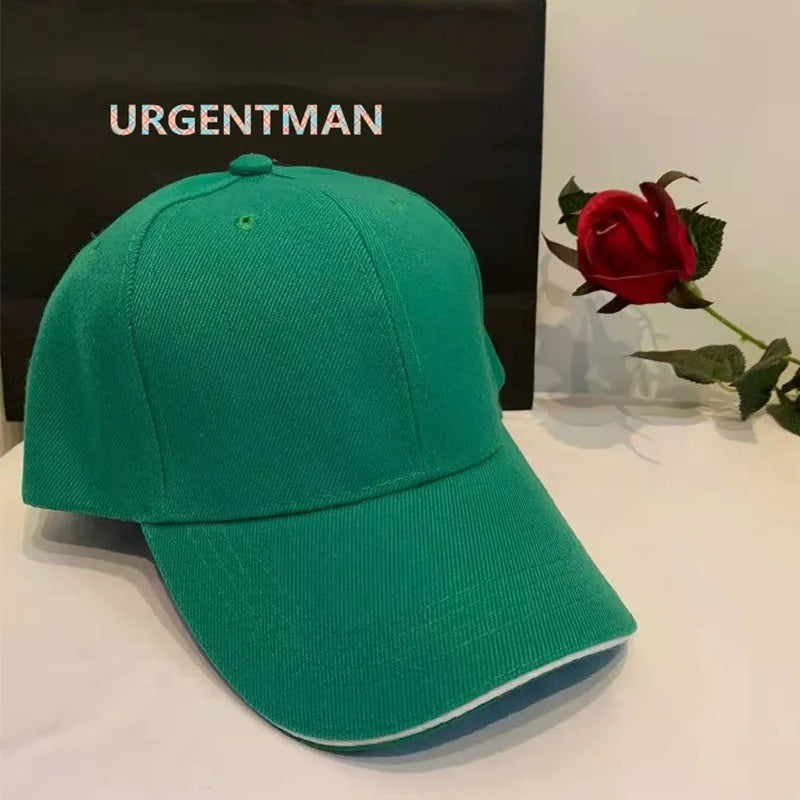 Unisex Cap Casual Acrylic Plain Baseball Cap Adjustable Hats For Women Men Hip Hop Cap Streetwear Dad Hat