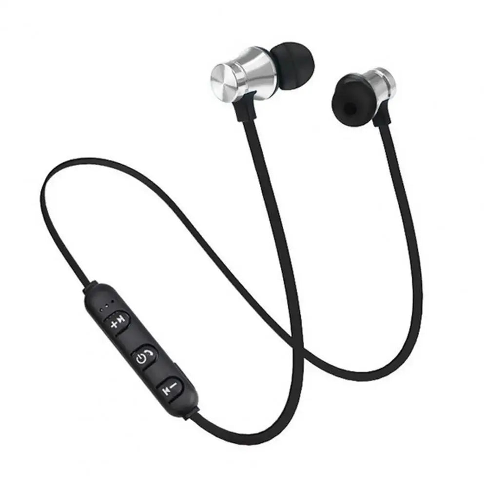 Neckband In-Ear Earphone With Mic XT11 Magnetic Adsorption Wireless Bluetooths Headset Sports Gaming Headphone Wired All Phones