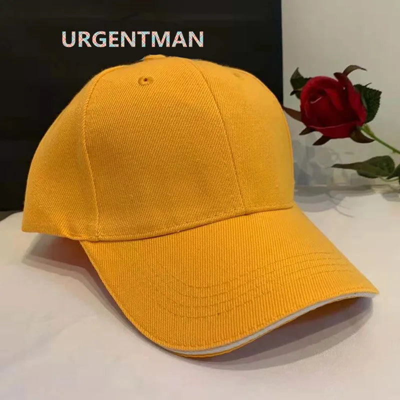Unisex Cap Casual Acrylic Plain Baseball Cap Adjustable Hats For Women Men Hip Hop Cap Streetwear Dad Hat