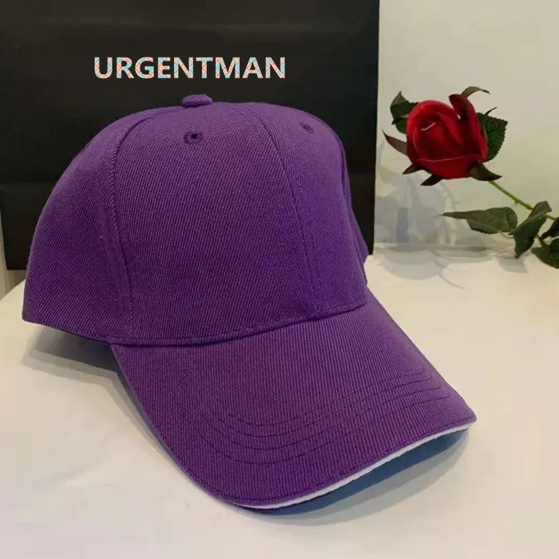 Unisex Cap Casual Acrylic Plain Baseball Cap Adjustable Hats For Women Men Hip Hop Cap Streetwear Dad Hat