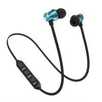Neckband In-Ear Earphone With Mic XT11 Magnetic Adsorption Wireless Bluetooths Headset Sports Gaming Headphone Wired All Phones