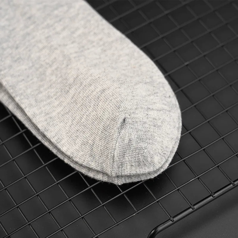 Men Summer Boat Socks Large size 44,45,46,47,48 Black Breathable Fashion Black Male Cotton Socks Men short Big New 10 Pairs