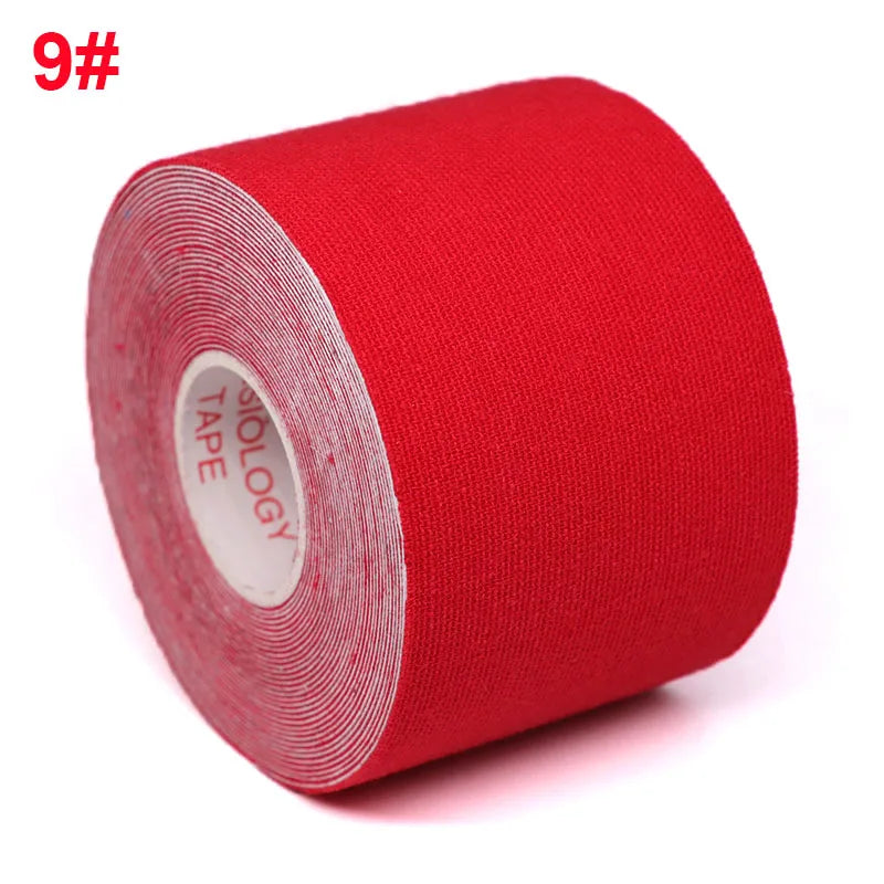 5m Kinesiology Wrap Tape Muscle Pain Relief Waterproof Sports Recovery Athletic Tape Strapping For Tennis Knee Finger Wrist
