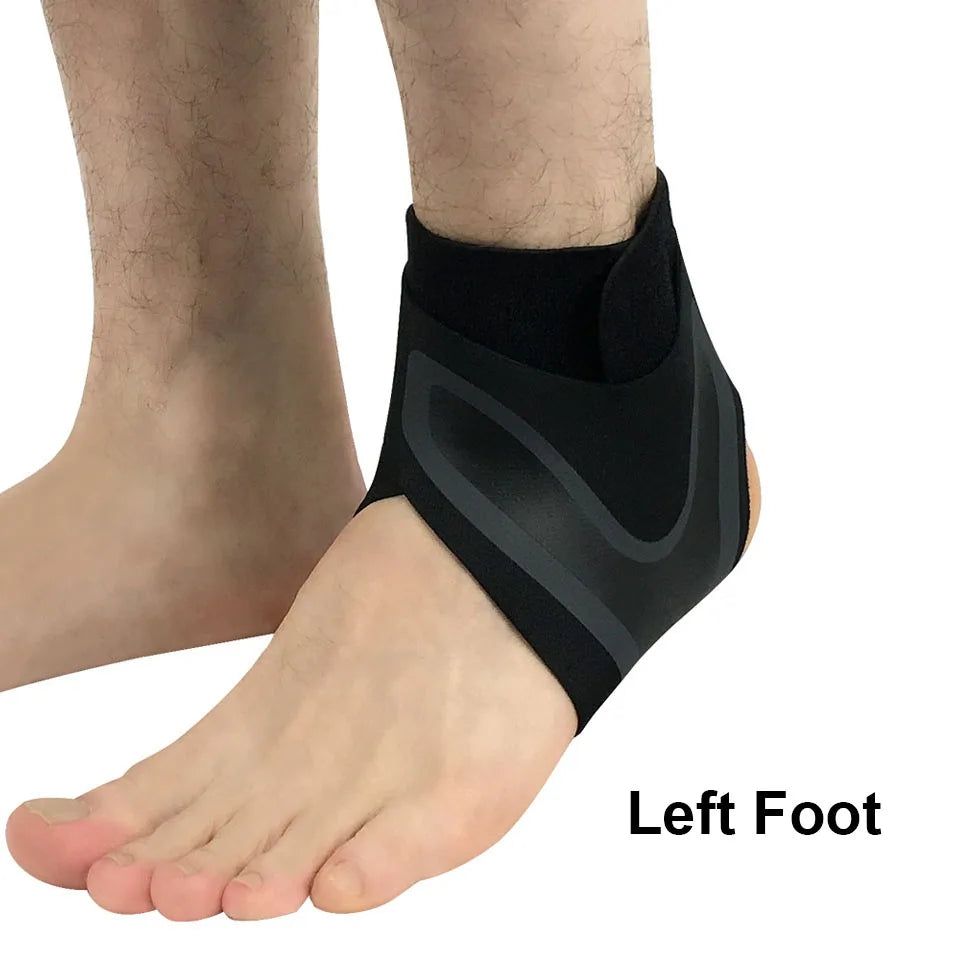 Loogdeel 1PCS Right Left Foot Ankle Protector Sports Ankle Support Elastic Ankle Brace Guard Foot Support Sports Gear
