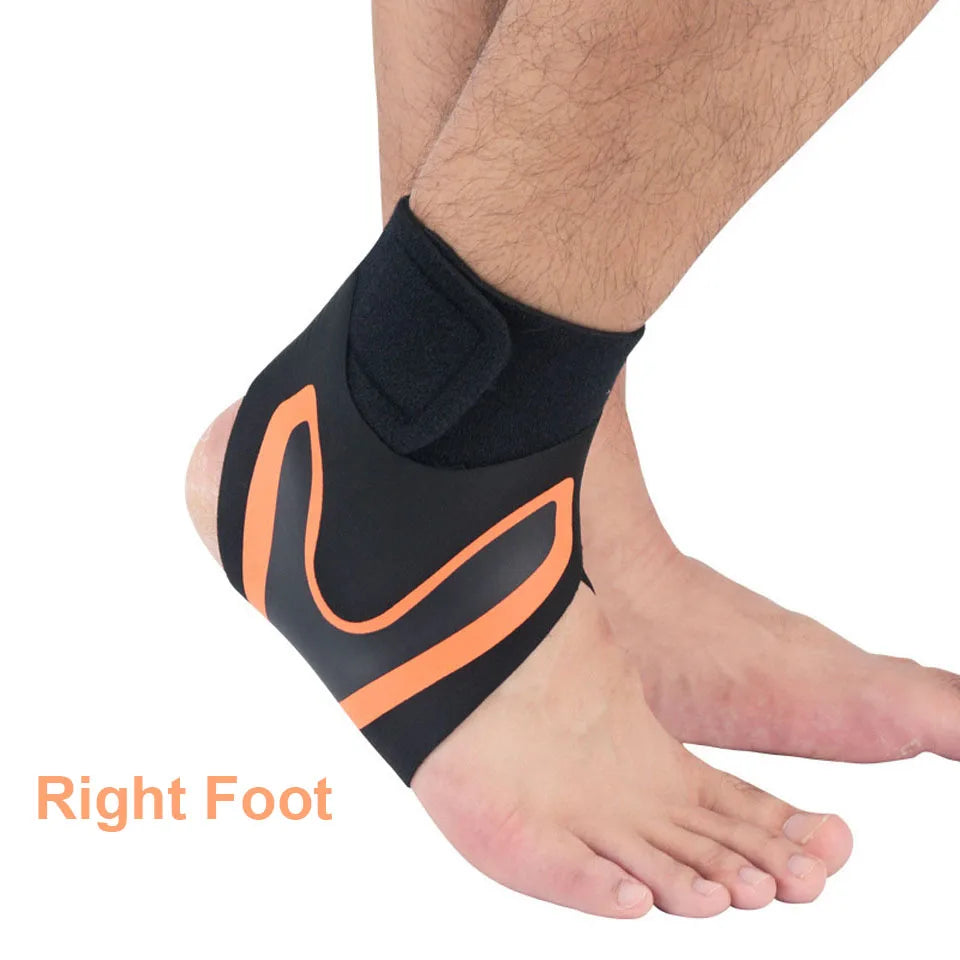 Loogdeel 1PCS Right Left Foot Ankle Protector Sports Ankle Support Elastic Ankle Brace Guard Foot Support Sports Gear