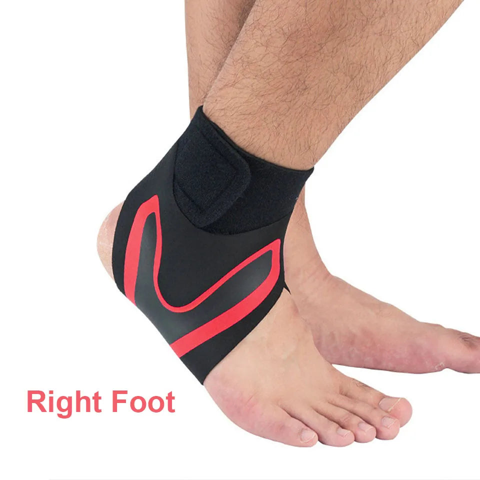 Loogdeel 1PCS Right Left Foot Ankle Protector Sports Ankle Support Elastic Ankle Brace Guard Foot Support Sports Gear