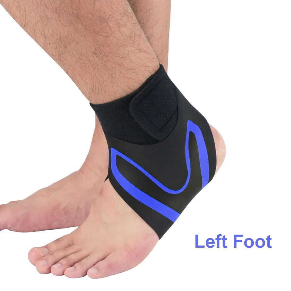 Loogdeel 1PCS Right Left Foot Ankle Protector Sports Ankle Support Elastic Ankle Brace Guard Foot Support Sports Gear