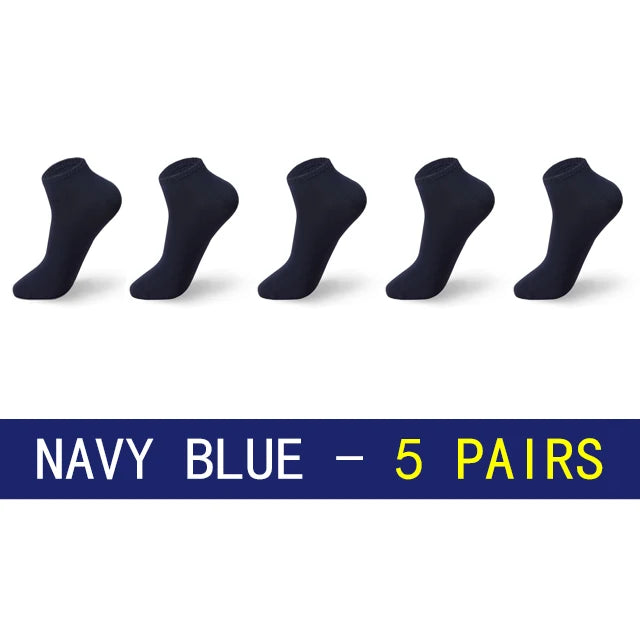 5Pairs/lot Men Socks Cotton Large size39-48 High Quality Casual Breathable Boat Socks Short Men Socks Busines Male Socks Summer