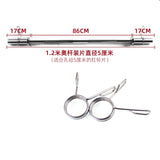 1.2m Gym Home Fitness Straight Curved barbell Pole Φ 25/50 mm Solid Standard Barbell Rod Weight Lifting Barbell Dumbbell Bar