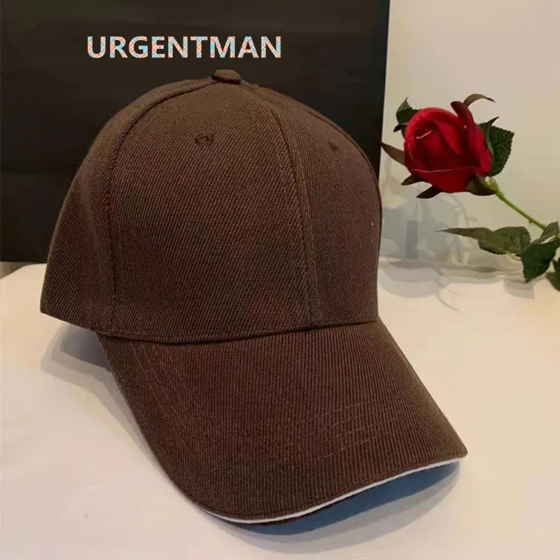 Unisex Cap Casual Acrylic Plain Baseball Cap Adjustable Hats For Women Men Hip Hop Cap Streetwear Dad Hat