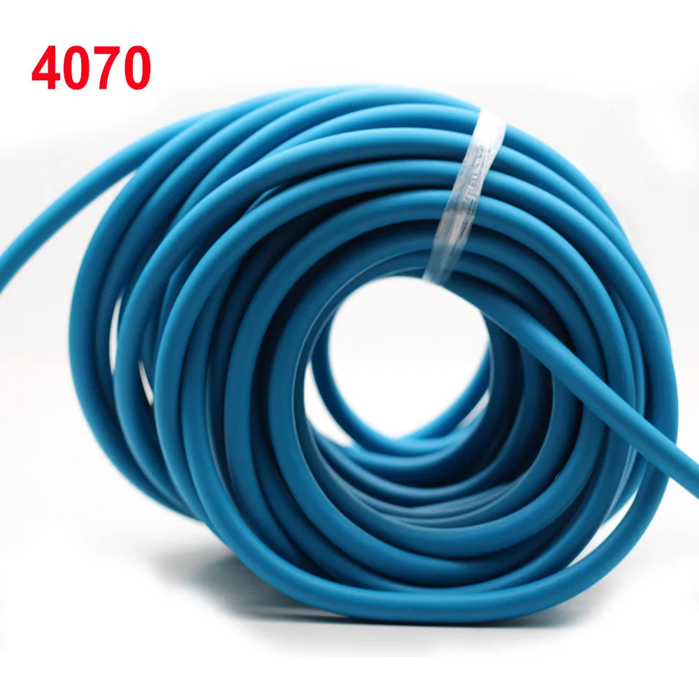 Resistance Band 10M A Piece Size 3060 3070 4070 Natural Rubber Band Latex Tube Pull Rope  Tourniquet Rope  exercise bands