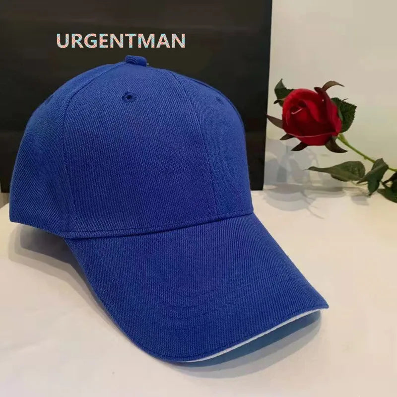 Unisex Cap Casual Acrylic Plain Baseball Cap Adjustable Hats For Women Men Hip Hop Cap Streetwear Dad Hat