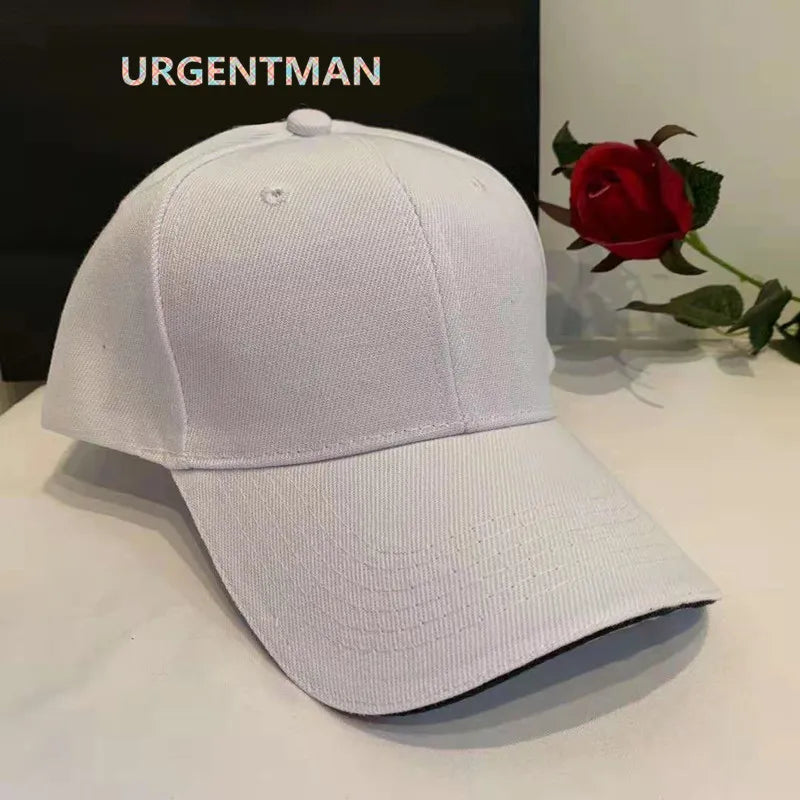 Unisex Cap Casual Acrylic Plain Baseball Cap Adjustable Hats For Women Men Hip Hop Cap Streetwear Dad Hat