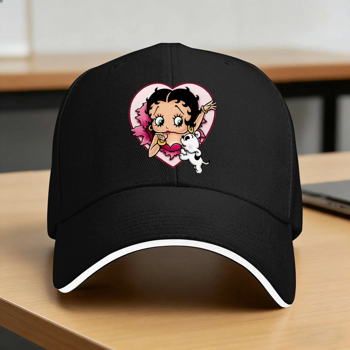 Bettys Boop Sun Baseball Cap Spring Women Men  Design Trucker Hat Hot Sale Vintage Outdoor Gym Baseball Caps