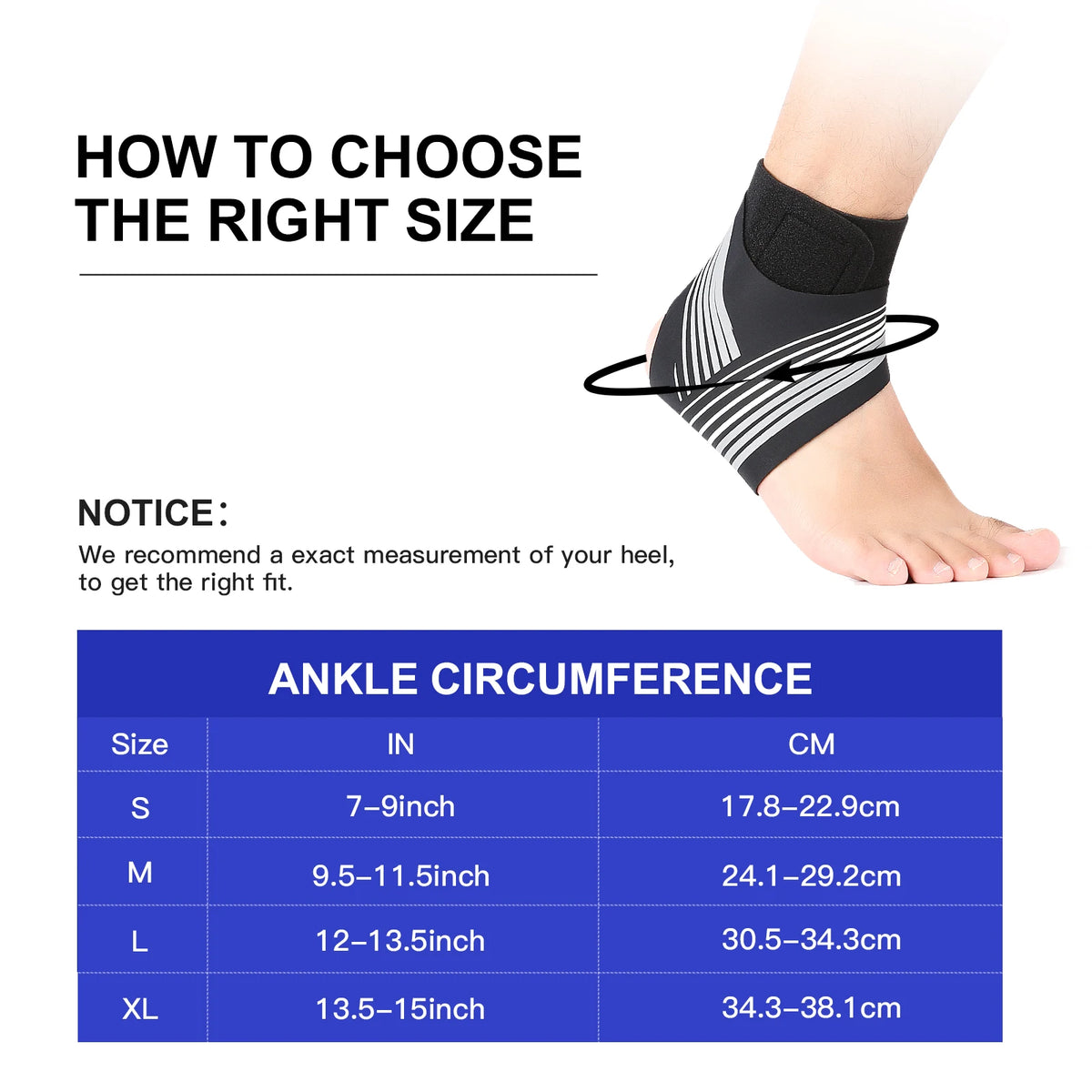 2 Piece Sports Ankle Compression Strap Ankle Support Stabilizer Tendon Pain Relief Strap Basketball Soccer Ankle Protector