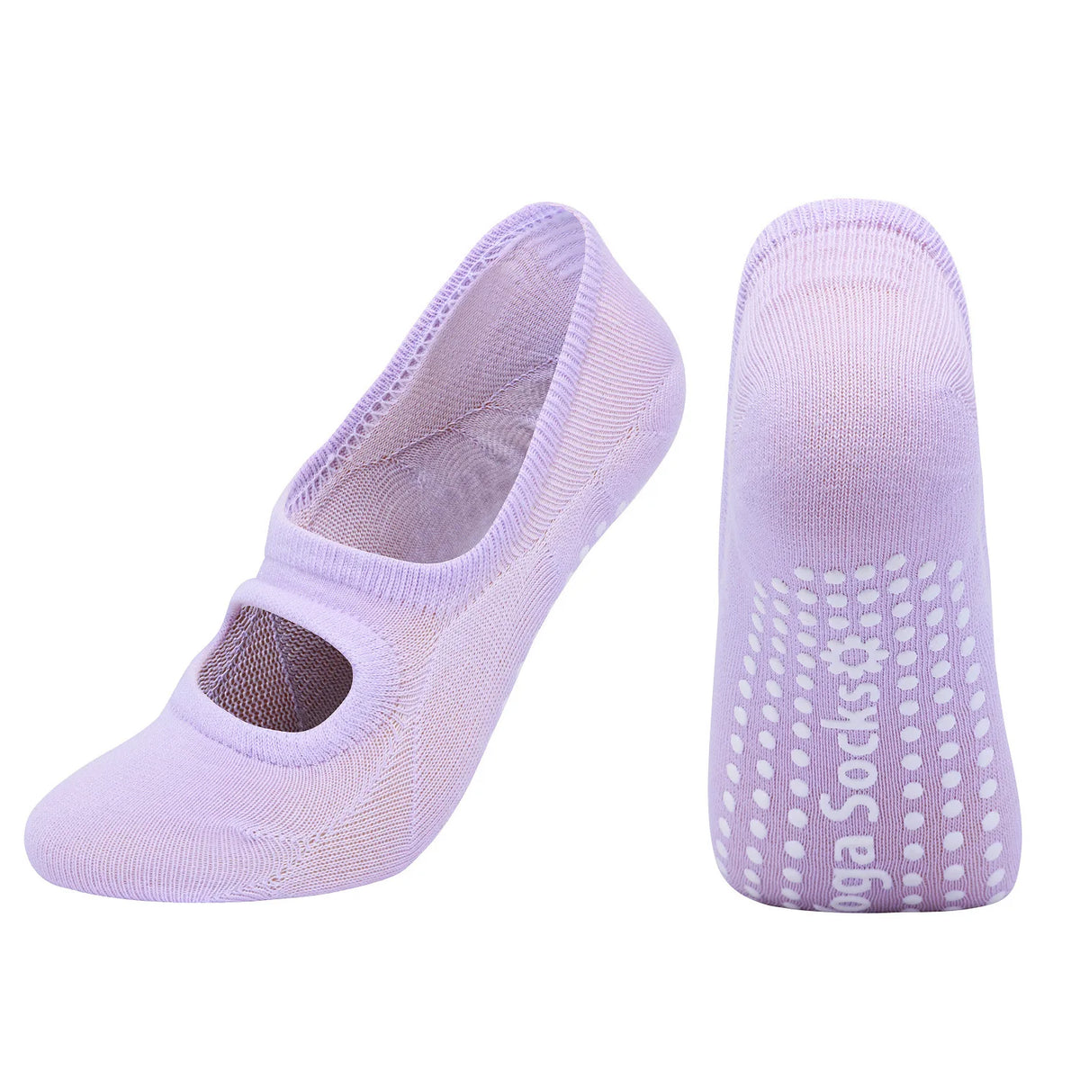 EU 35-42 Silicone Anti-Slip Backless Yoga Socks Women Pilate Socks  Indoor Dance Ballet Fitness Sports Socks for Fitness Gym