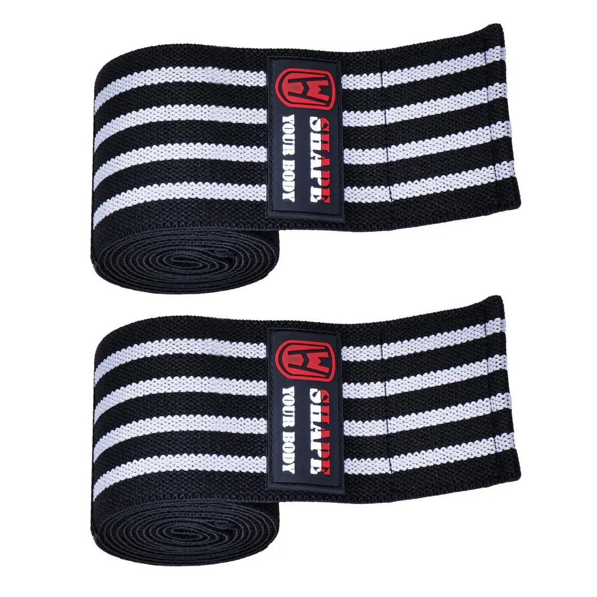 WOSWEIR-Fitness Elastic Knee Pads Sports Knee Bandages Protector Thigh Wraps Weight Training Leggings Strength Knee Support