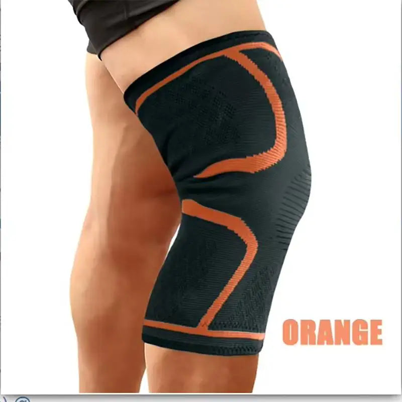 Nylon Sports Knee Pads for Outdoor Running Fitness Cycling - Breathable Thin Design for Comfortable