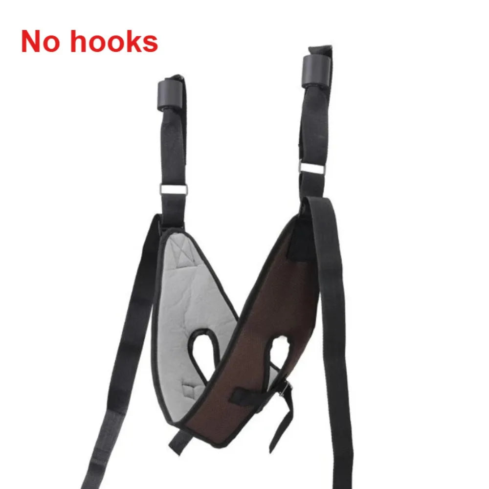 High Quality Horizontal Neck Stretcher Household Hanging Cervical Traction Belt Strap Adjustable Neck Suspension Pressure Relief