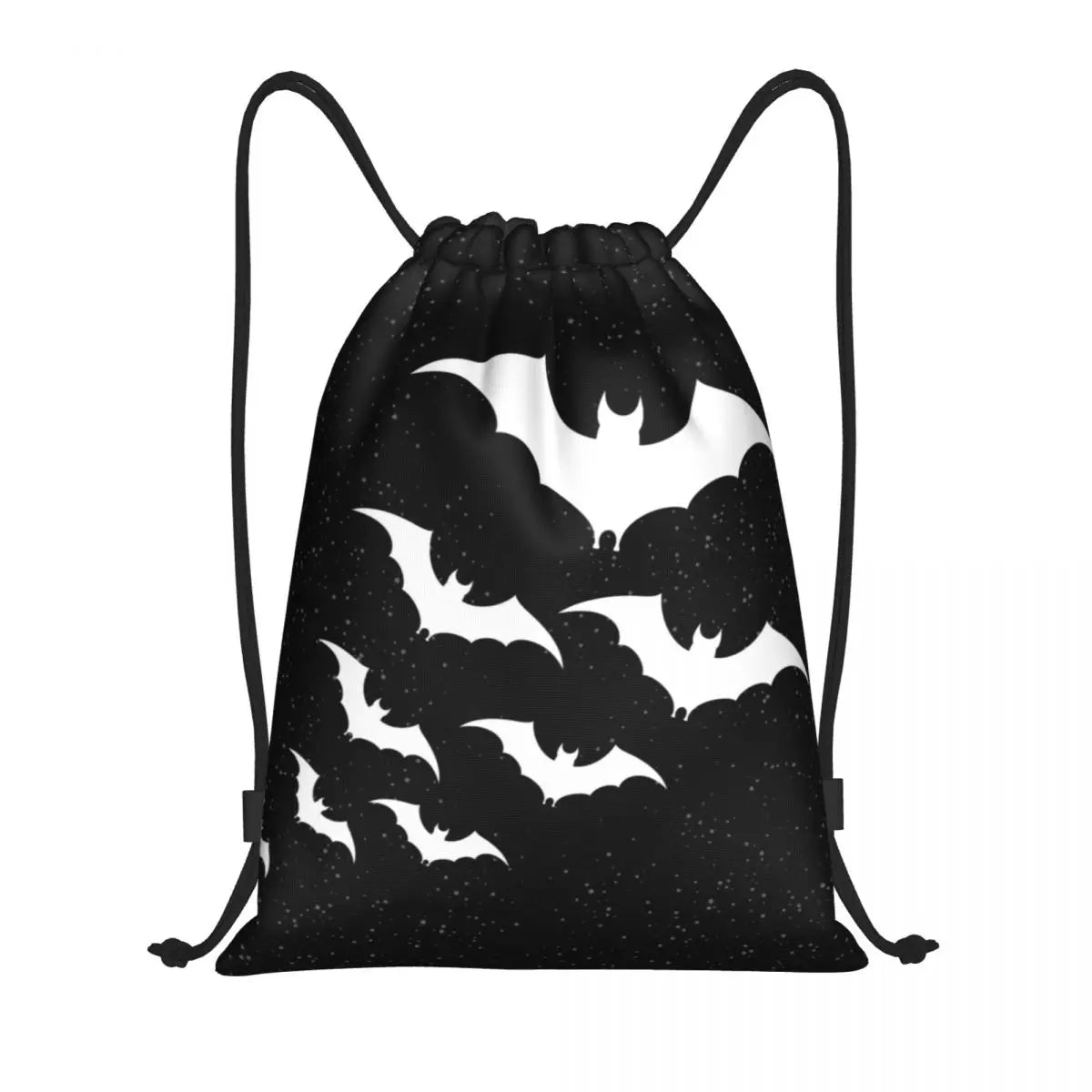 Custom Raven Rage Drawstring Backpack Sports Gym Bag for Women Men Halloween Witch Gothic Scary Crow Training Sackpack