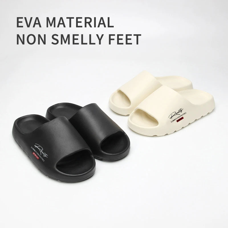Comfortable And Lightweight Outdoor Slippers, Non-Slip Home Summer Beach Slippers, Same Style For Men And Women（No Shoe Box）