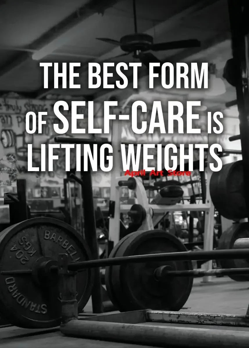Workout Inspirational Quotes Prints Motivational Fitness Poster Bodybuilding Canvas Painting Wall Art Picture for Gym Home Decor