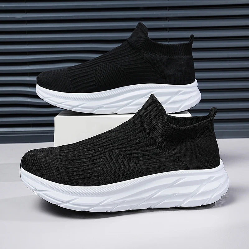 MAEDEF Men's Running Shoes Lightweight Breathable Mesh Elastic Comfortable Durable Fashion Casual  Hot Selling  Sports Sneakers