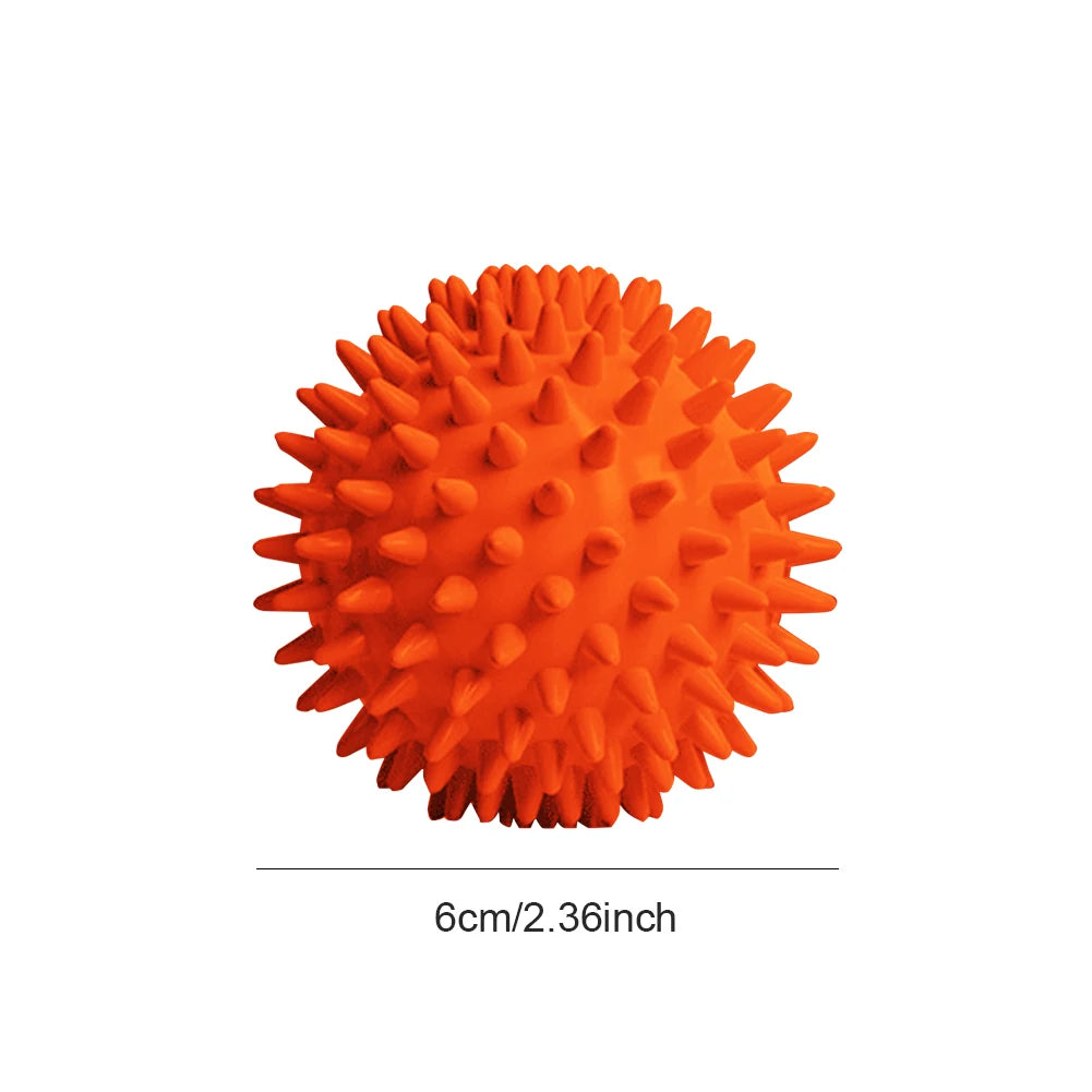 Foot Massage Ball With Spikes Pilates Yoga Sports Fitness Muscle Relaxation Massage Ball Plantar Fasciitis Therapy Ball for Hand