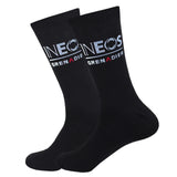White TREKKING Cycling Socks Non Slip UAE Team Soccer Socks Cushioned Breathable Running Yoga Basketball Bike Sports Grip Socks