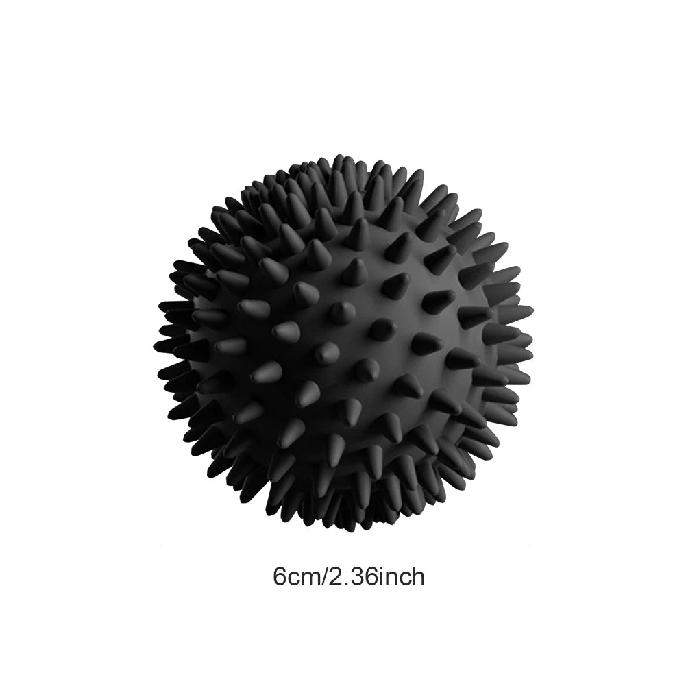 Foot Massage Ball With Spikes Pilates Yoga Sports Fitness Muscle Relaxation Massage Ball Plantar Fasciitis Therapy Ball for Hand