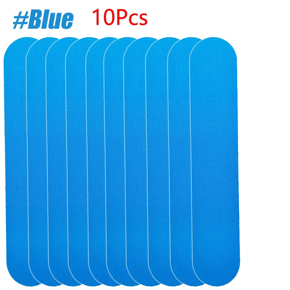 10PC Precut Kinesiology Tape Strips Athletic Tape,Kinetic Tape,Elastic Muscle Tape,Sports Tape,Knee Tape for Exercise,Daily Use