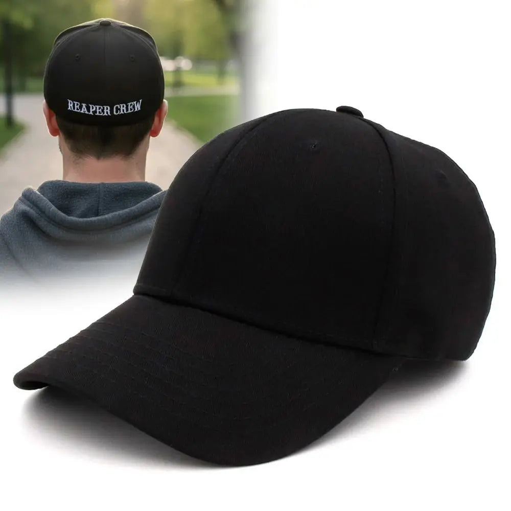 Fashion REAPER CREW Baseball Cap Cotton Comfortable Hip Hop Hat Letters Embroidered Sun Hat Outdoor Sports