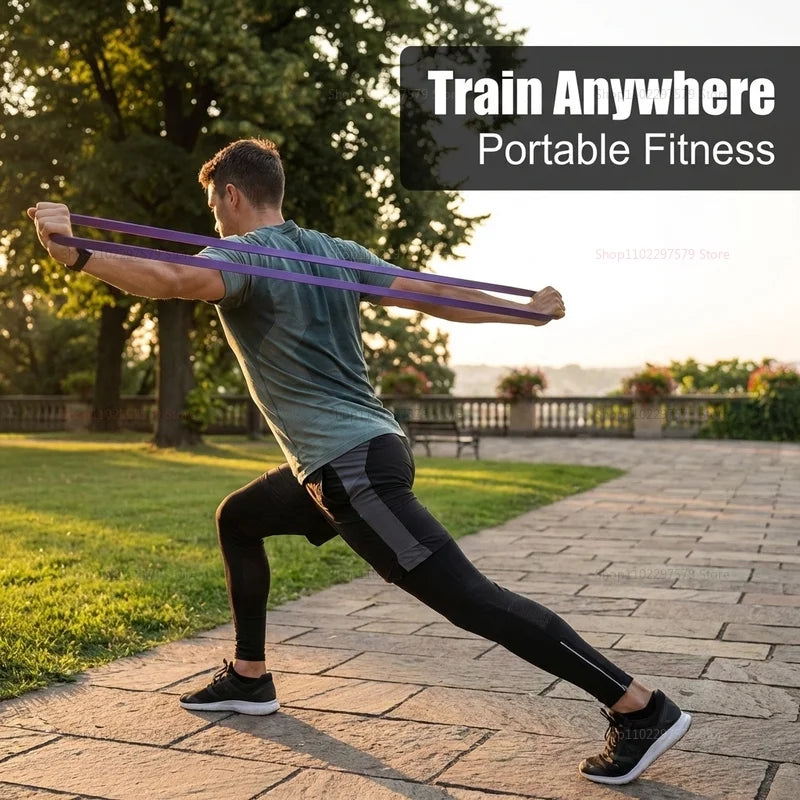 Resistance Band Yoga Fitness Stretching Resistance Upward Stretch Training Elastic Band Weight Support Resistance Training