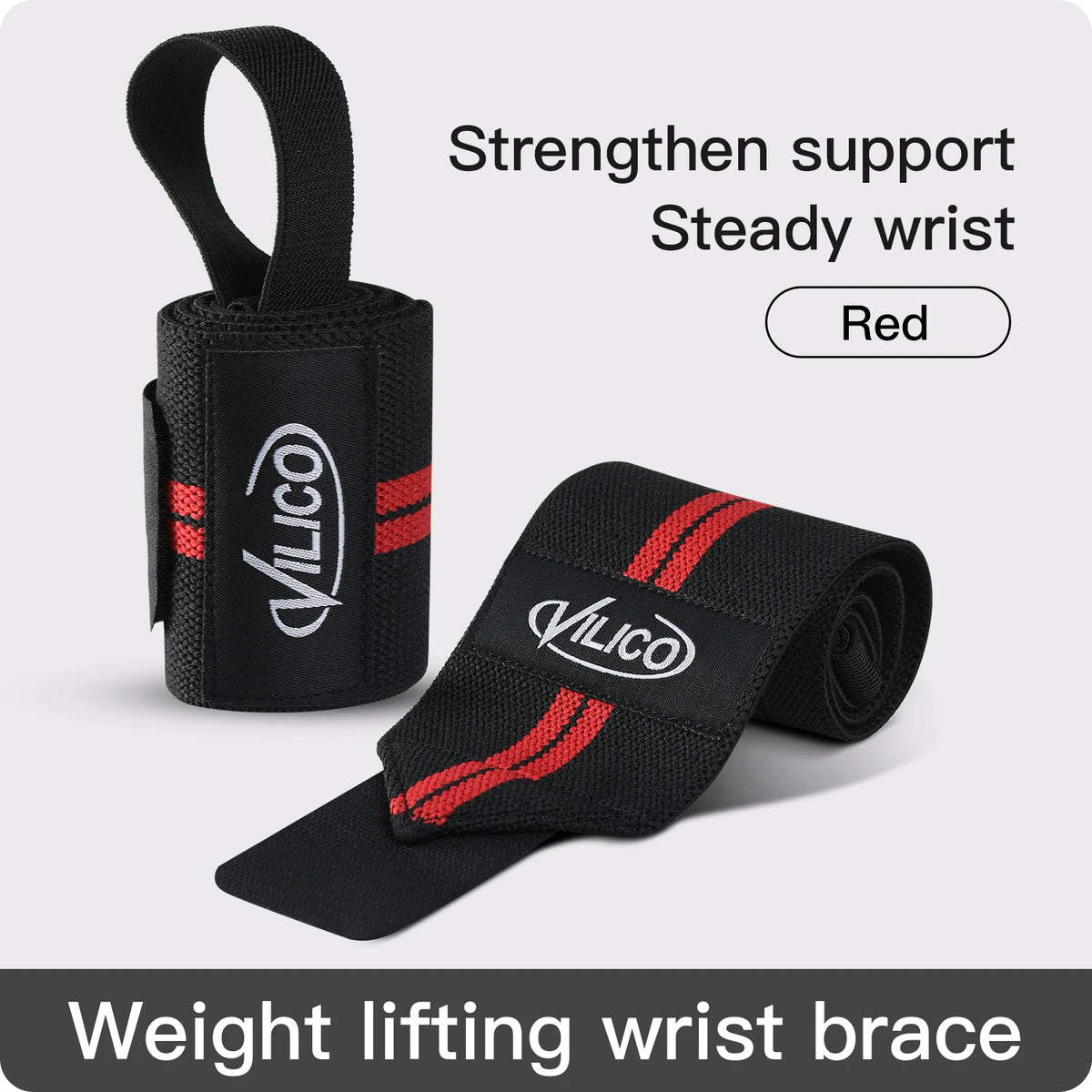 Men's and women's wristbands, wrist support straps, super strong weightlifting wristbands, bandages, fitness gym training