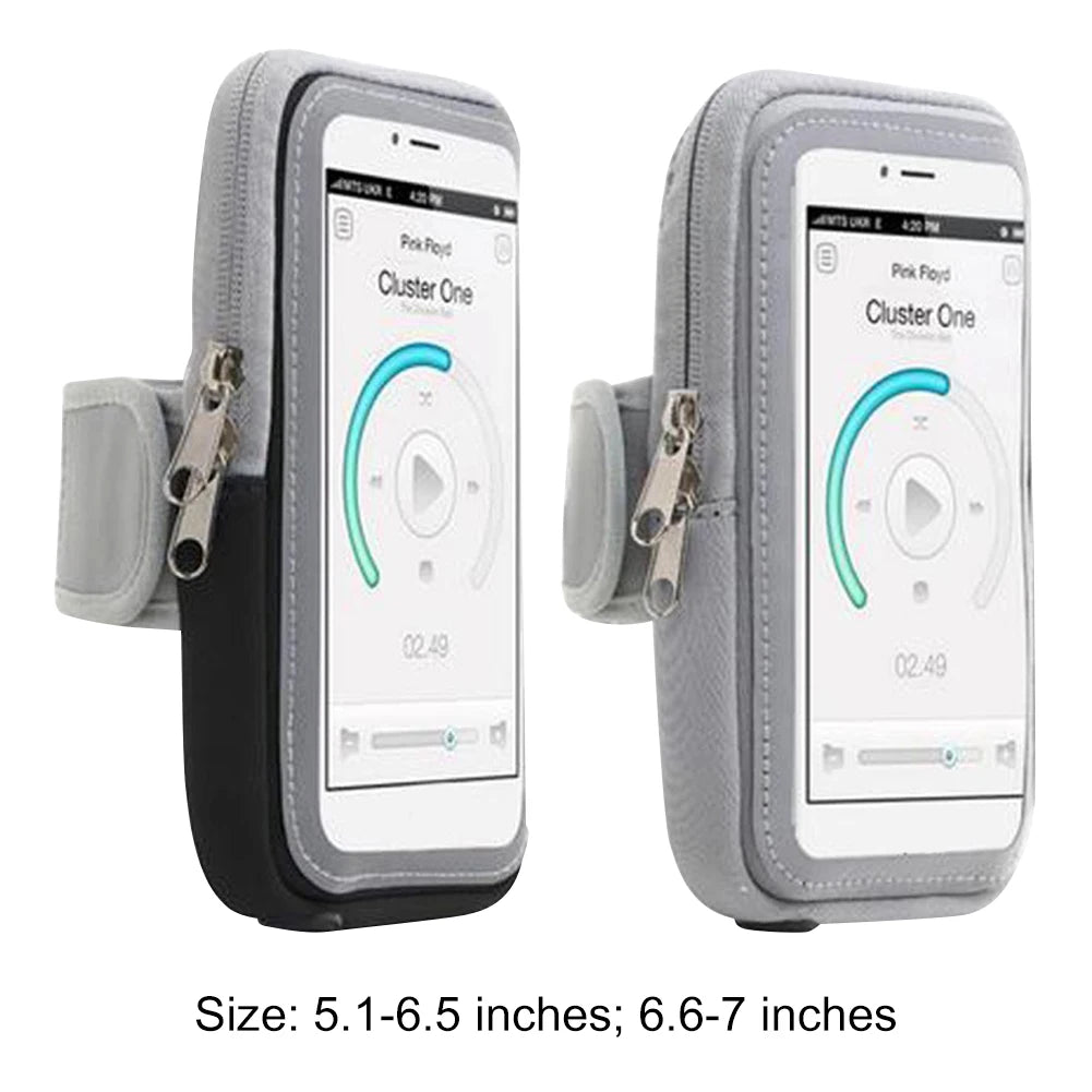 Waterproof Sports Armband Phone Case For IPhone Xiaomi Samsung Huawei Under 6.5