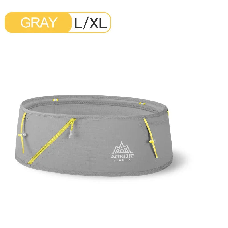 AONIJIE W8101 Hydration Running Belt Waist Pack Travel Money Bag Trail Marathon Gym Workout Fitness Mobile Phone Holder