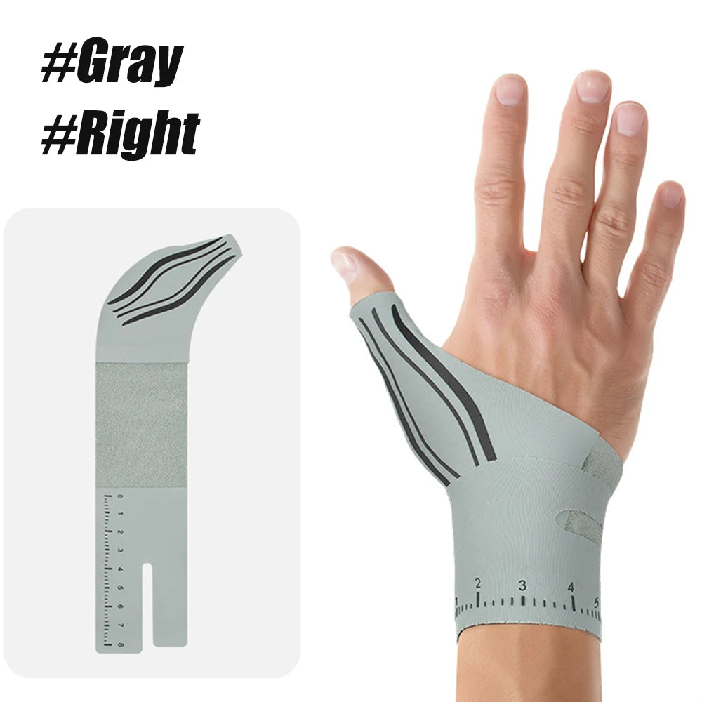 1PCS 2-in-1 Ultra-Thin Thumb & Wrist Brace - Adjustable Compression for Carpal Tunnel, Trigger Thumb, Tendonitis & Ulnar Support