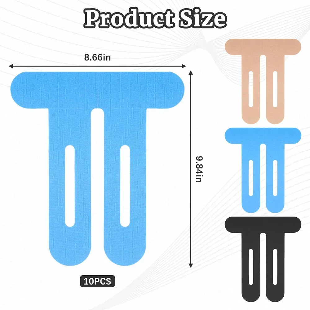 5-20pcs Breathable Knee Pads for Sports with Pre-cut Sports Tape Muscle Patch Special Elastic Bandage To Enhance Knee Support