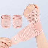GTUBIKE 2PCS Adjustable Wrist Strap Sports Wrist Support Brace Weightlifting Wristband For Men & Women Badminton Tennis Gym