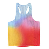 Athletics Tank Top Running Vest Speed Fitness Shirt Sleeveless Men Track Field Singlet