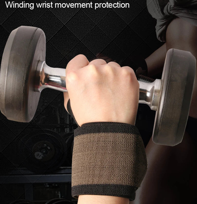 Weightlifting Flexible Wrist Wrap Gym Strength Training Padded Wraps Thumb Brace Strap Power Hand Support Wristband Sport Safety