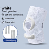 TRALOW Adjustable Meniscus Knee Brace with Side Stabilizers Breathable Mesh Fabric for Running,Injury Recovery,Joint Pain Relief