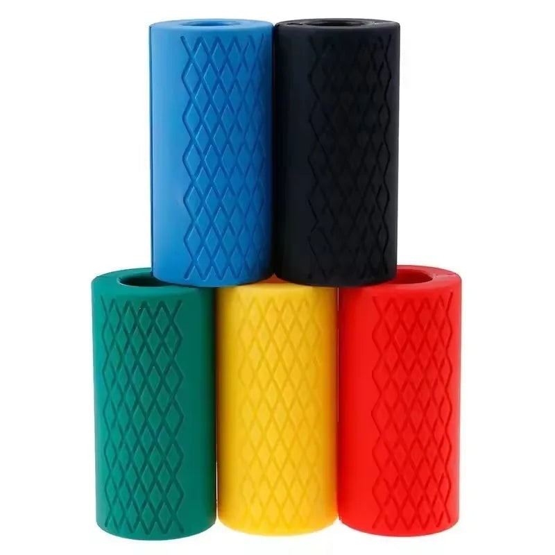Grip Fat Bar Dumbbell Fat Barbell Grip Thick Bar Grips for Weightlifting Fitness Bar Handle Silicone Non-Slip Protective Pad