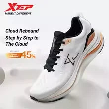 Xtep Qing Yun Go Male's Comfortable Cushioned Rebound  Breathable Anti-Slip Durability Comfort Running Shoes 974219110025