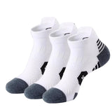 3Pair Professional Fitness Sports Socks Towel Bottom Non-Slip Running Socks Men Women Short Quick-Drying Basketball Training So